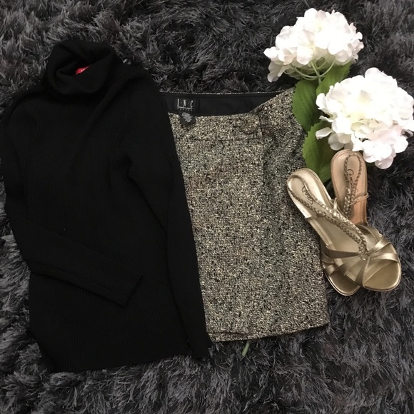 INC Metallic Mini Skirt - Picture 8 of 8